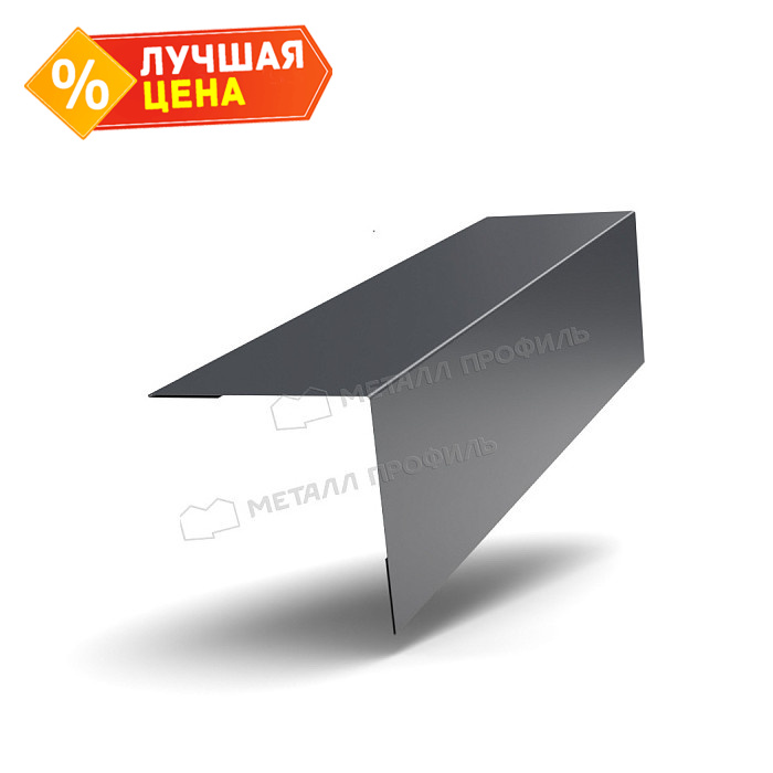 Планка угла наружного 115х115х2000 (ECOSTEEL-01-Белый Камень ПР-0.5)