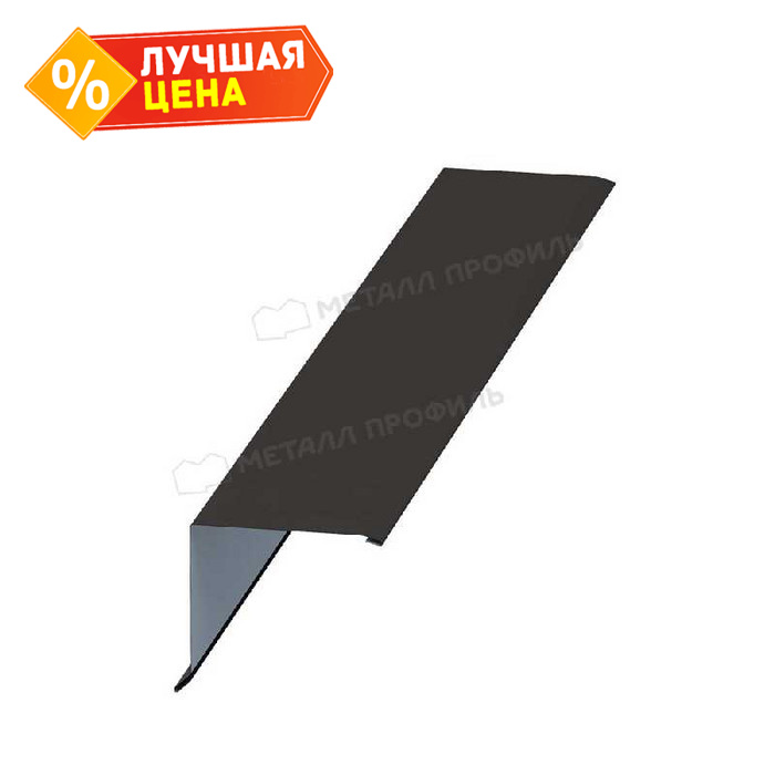 Планка торцевая 90х115х2000 (ECOSTEEL-01-Белый Камень ПР-0.5)