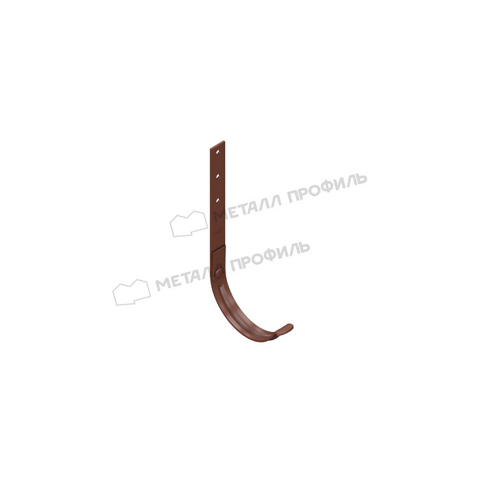 Держатель желоба МЕТАЛЛ ПРОФИЛЬ GRANDSYSTEM D125х280 Ral 8017