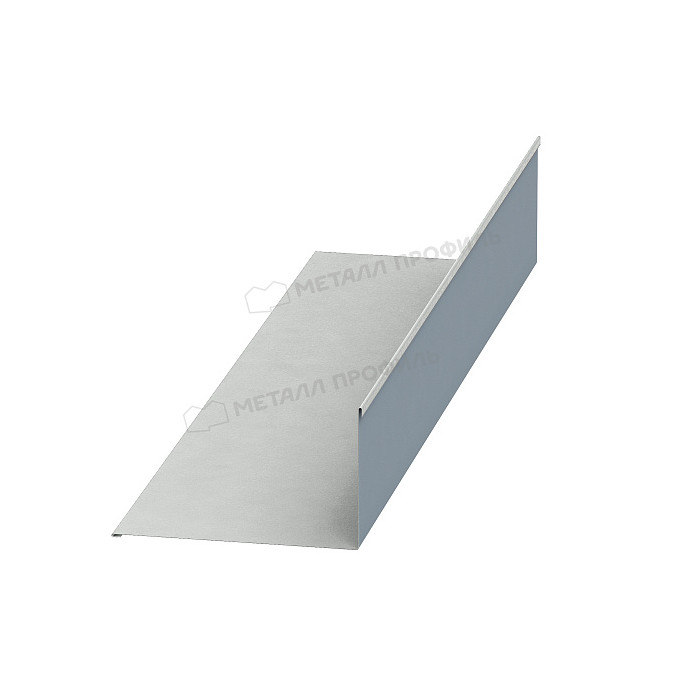 Планка примыкания верхняя 250х147х2000 (ECOSTEEL-01-Белый Камень ПР-0.5)