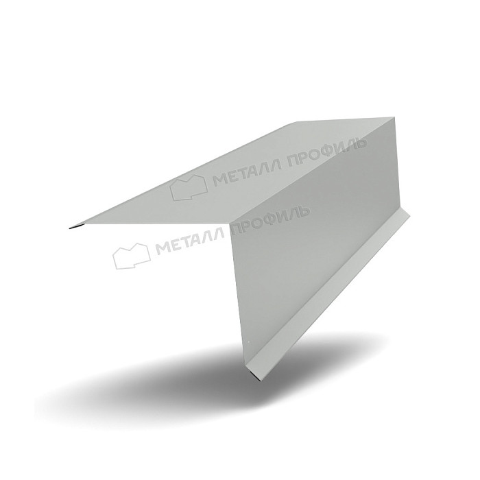 Планка торцевая 135х145х2000 (ECOSTEEL-01-Белый Камень ПР-0.5)